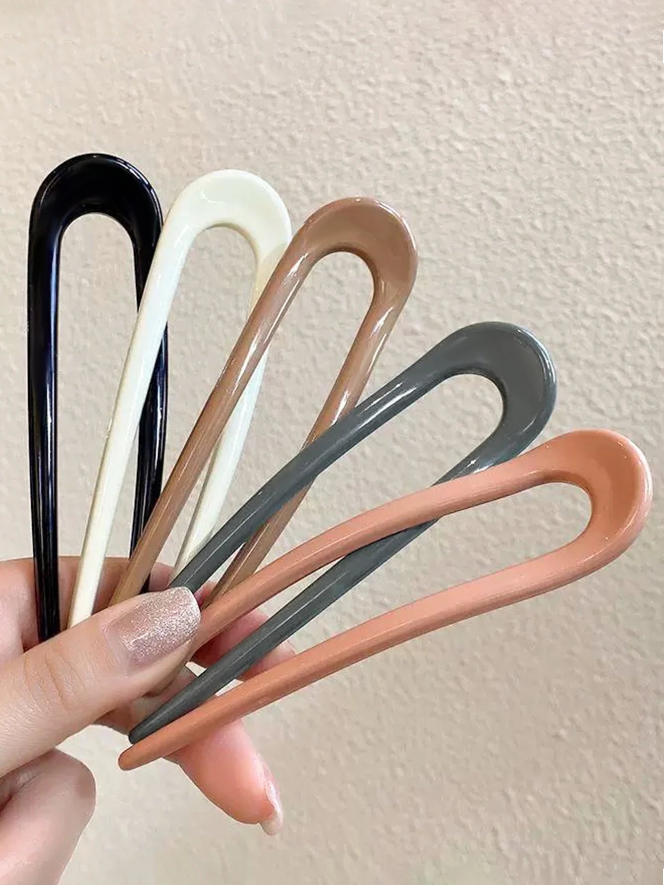 5Pcs French Hair Pins for Women